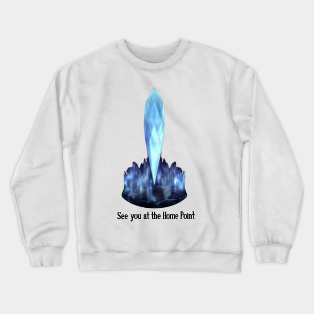 See you at Final Fantasy Home Point Crewneck Sweatshirt by Chic and Geeks